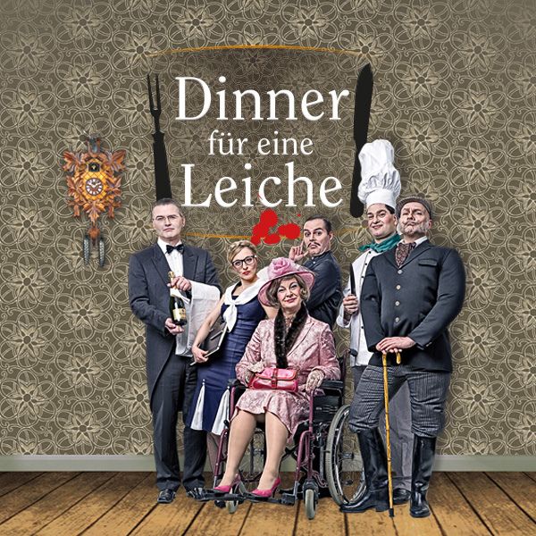 Aktuelle Shows und Termine - Dinnger für eine Leiche